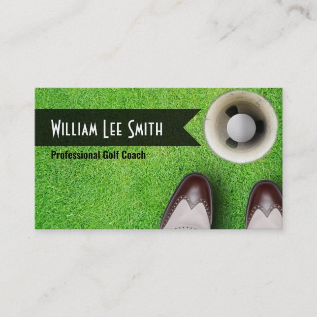 Golf Business Card (Front)