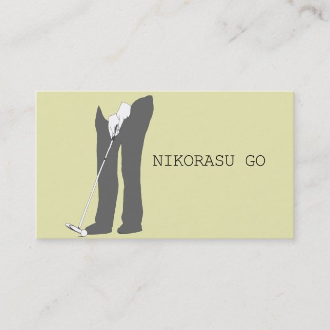 GOLF BUSINESS CARD (Front)