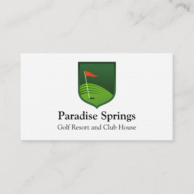 Golf Business Card (Front)
