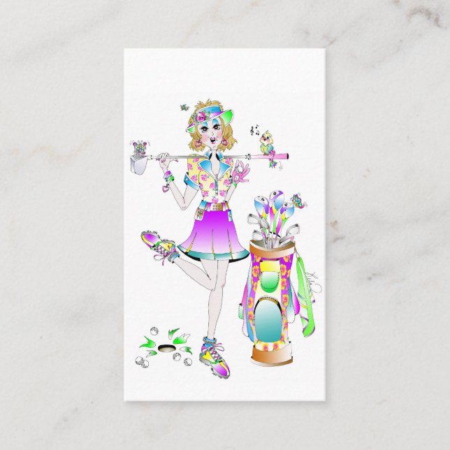 GOLF BUSINESS CARD (Front)