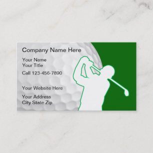 Golf Business Cards
