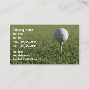 Golf Business Cards