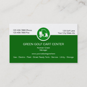 Golf Business Cards