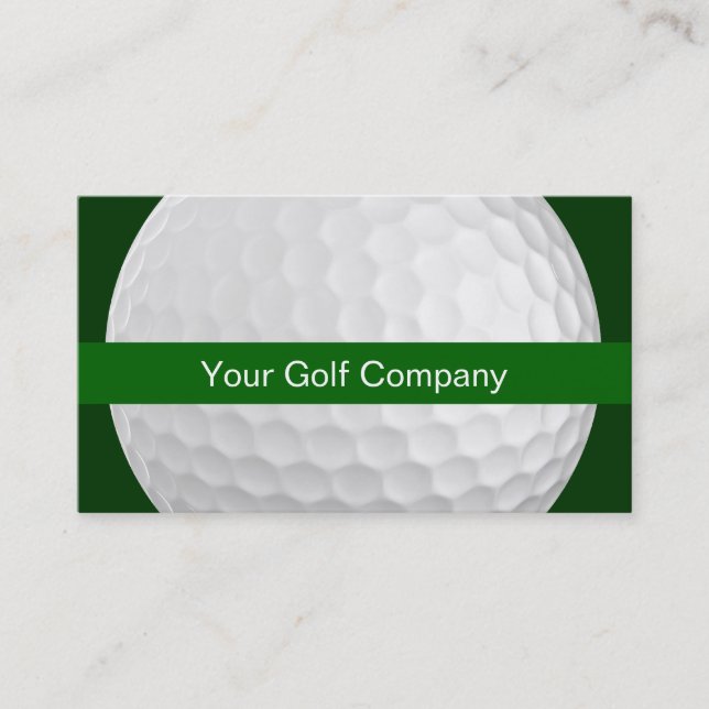 Golf Business Cards (Front)