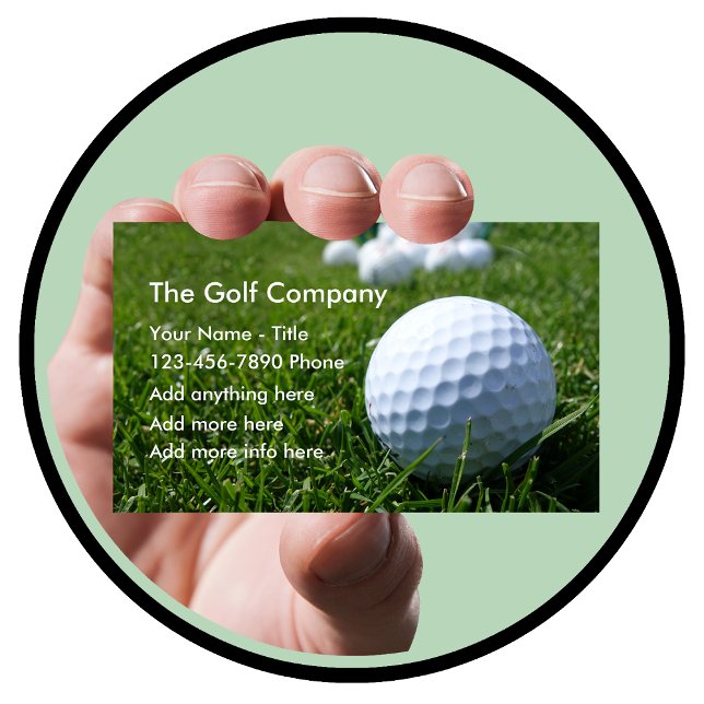 Golf Business Or Services Card (Creator Uploaded)