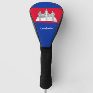 Golf Cambodia & Cambodian Flag / Golf Clubs Covers