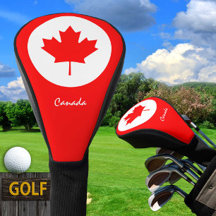 Golf Canada & Canadian Flag / Golf Clubs Covers