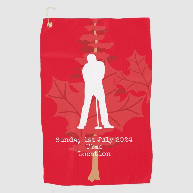 Golf Canada   Golf Towel (Front)