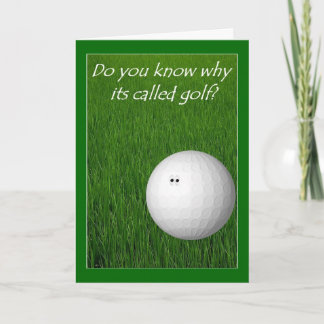 Golf Card