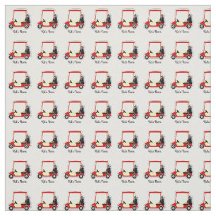 Golf cart fabric