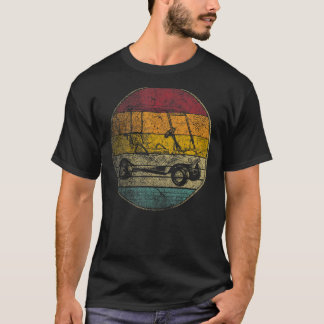 Golf Cart Golfing Gif Retro Style Vintage 70s 80s  T-Shirt