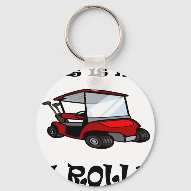 golf cart key ring (Front)