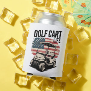 Golf Cart Life Husband Golfing Golfer Lover Can Cooler