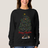 Golf Cart Lover Xmas Lighting Santa Golf Cart Chri