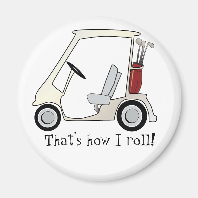 golf_cart magnet (Front)