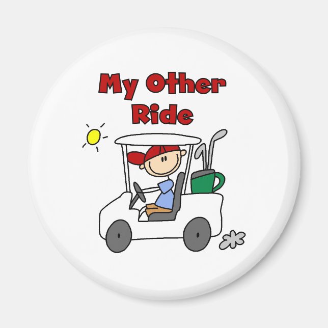 Golf Cart Other Ride Magnet (Front)