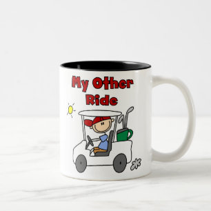 Golf Cart Other Ride Two-Tone Coffee Mug