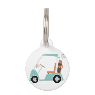 Golf Cart Pet Tag