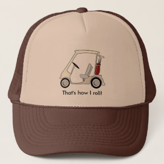 golf_cart trucker hat