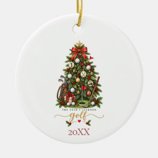 Golf Ceramic Tree Decoration