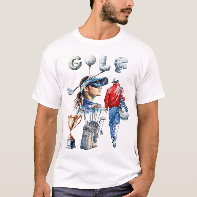 Golf Champion  T-Shirt (Front)
