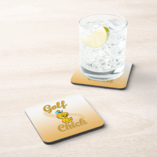 Golf Chick Coaster