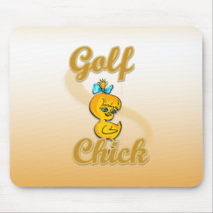 Golf Chick Mouse Pad