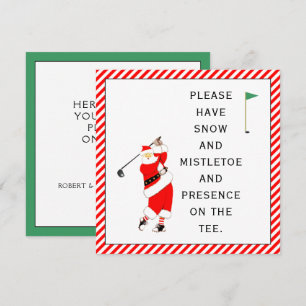 Golf Christmas Cards