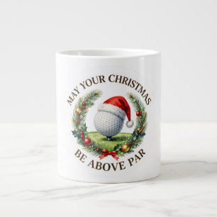 Golf Christmas Coffee Mug