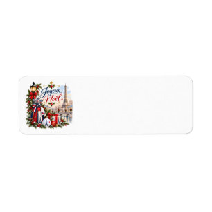 Golf Christmas in Paris France Watercolor Holiday
