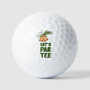 Golf Christmas Let Par tee for Golfer  Balls