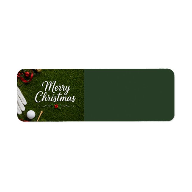 Golf Christmas on putting green (Front)
