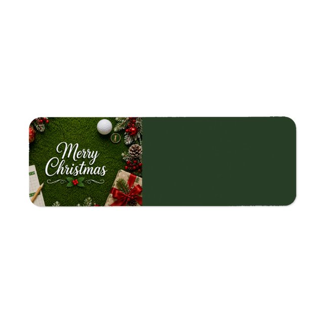 Golf Christmas on putting green (Front)