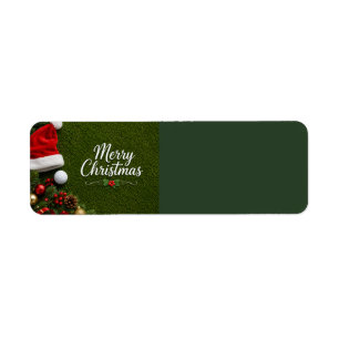Golf Christmas on putting green