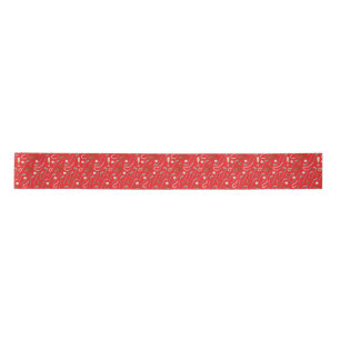 Golf Christmas Party for Woman Golfer  Satin Ribbon