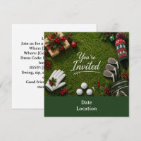 Golf Christmas Party Let’s Par tee 