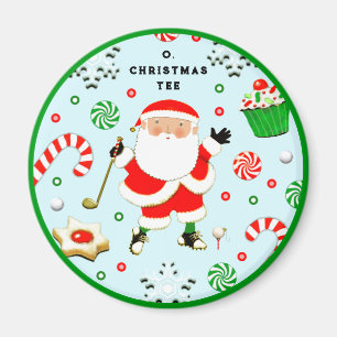Golf Christmas Stocking Stuffers Magnet