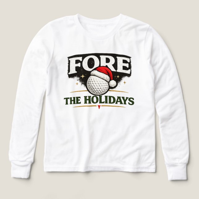 Golf Christmas themed  (Design Front)