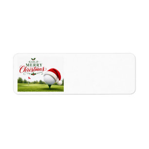 Golf Christmas themed for golfer