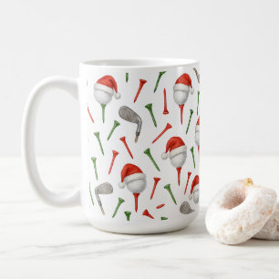 Golf Christmas themed with ball  gifts for golfer Coffee Mug