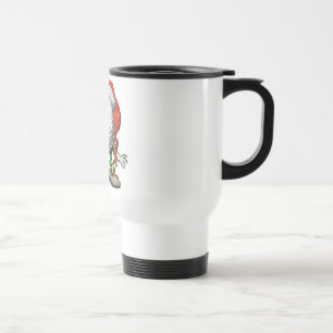 Golf Christmas Travel Mug
