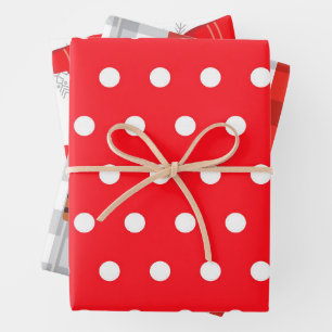 Golf Christmas with ball and iron for golfer  Wrap Wrapping Paper Sheet