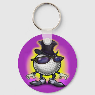 Golf Class Key Ring
