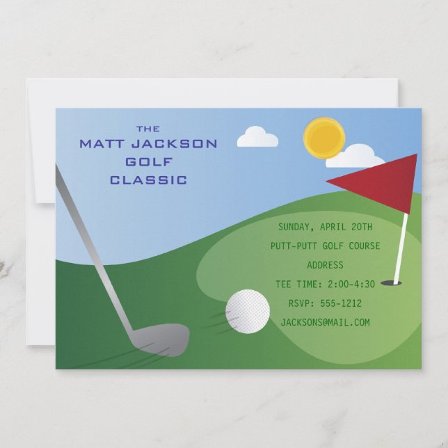 Golf Classic Invitation (Front)