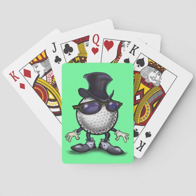 Golf Classic Playing Cards (Back)