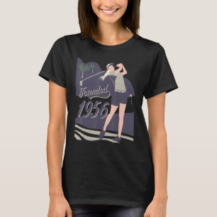 Golf Club 1956 Tournament Golfing Lady Golfer Tees