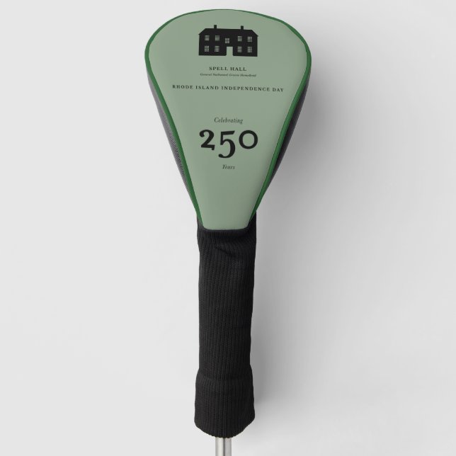 Golf Club Cover — Spell Hall (Front)