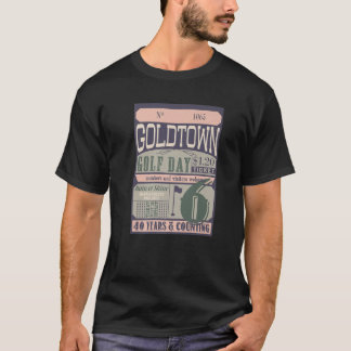 Golf Club Event Ticket Golfing Woman Man Vintage G T-Shirt