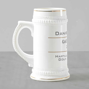 Golf Club Golf Champion Beer Stein