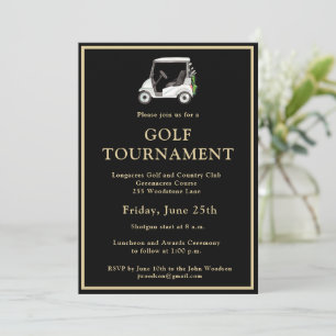 Golf Club League Corporate Tournament Invitation